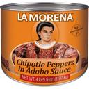 La Morena Chipotle Peppers in Adobo Sauce, 4.5 Pound -- 6 per case