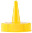 Tablecraft Yellow Squeeze Bottle Top, 38 Millimeter -- 12 per case