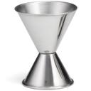 Tablecraft Stainless Steel Jigger, 1 and 1.5 Ounce -- 6 per case
