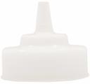 Tablecraft 53 mm Natural Wide Tip Top for Squeeze Bottle Dispenser -- 12 per case