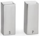 Tablecraft Stainless Steel Square Salt and Pepper Shaker Set, 1.5 Ounce -- 6 per case