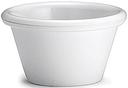 Tablecraft Melamine Plain White Ramekin, 3 Ounce -- 12 per case