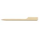 Tablecraft Bamboo Paddle Pick, 3.5 inch - 100 count per pack -- 12 packs per case