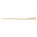 Tablecraft Bamboo Paddle Pick, 7 inch - 100 count per pack -- 12 packs per case