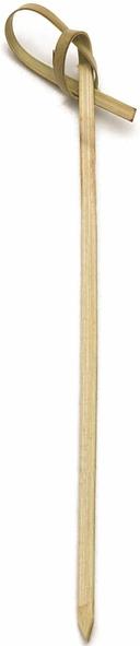 Tablecraft Bamboo Knot Pick, 4.5 inch - 100 count per pack -- 12 packs per case