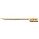 Tablecraft Bamboo Gluten Free Paddle Pick, 3.5 inch -- 12 per case