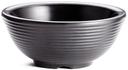 Tablecraft Melamine Black Round Ribbed Ramekin, 4 Ounce -- 12 per case
