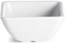Tablecraft Melamine White Square Ribbed Ramekin, 3 Ounce -- 12 per case