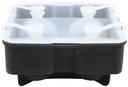 Tablecraft Black Silicone Ice Sphere Tray -- 6 per case