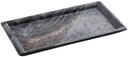 Tablecraft Barnwood Wood Pattern Rectangle Melamine Tray -- 6 per case