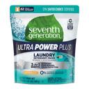 Seventh Generation Fresh Citrus Ultra Power Plus Detergent Pack, 42 Count