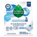 Seventh Generation Free and Clear Dishwasher Detergent Packs, 45 count -- 5 per case