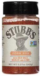 Stubbs Pork Rub, 5.07 Ounce -- 6 per case