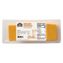 Alp and Dell Slice On Slice Medium Cheddar Slices, 2.5 Pound -- 4 per case
