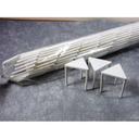 Goldmax Plastic White Pizza Stand -- 1000 per case