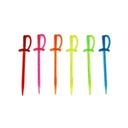 Goldmax Jumbo Sword Picks - Assorted Colors, 500 count - 10 per case