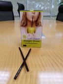 Goldmax Unwrapped Black Jumbo Straw, 5.75 inch -- 2500 per case.