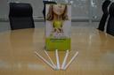 Goldmax Translucent Wrapped Jumbo Straw, 10.25 inch -- 5000 per case.