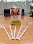 Goldmax Wrapped Black Giant Straw, 7.75 inch -- 3000 per case.