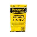 Handgards Large Yellow Latex Heavy Duty Utility Reusable Glove, 12 inch -- 4 per case.