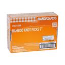 Handgards Disposable Wood Bamboo Knot Pick, 7 inch -- 1000 per case.