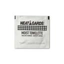 NeatGards White Disposable Moist Towelettes, 5 x 6 inch -- 1000 per case
