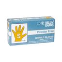 Valugards White Small Nitrile Disposable Gloves -- 1000 per case.