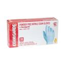 Handgards ExamGards Blue Small Disposable Nitrile Gloves -- 1000 per case.