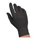 Handgards Black Powder Free Large Disposable Nitrile Gloves -- 1000 per case.