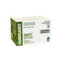 Handgards Large Standarad Ivory Latex Disposable Glove -- 10 per case.