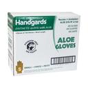 Handgards Small Green Synthetic Disposable Glove with Aloe -- 4 per case.