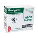Handgards Medium Green Synthetic Disposable Glove with Aloe -- 4 per case.
