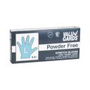 HandGards ValuGards Stretch Poly Clear Disposable Large Glove -- 1000 per case.