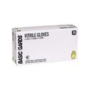 Handgards Black Extra Large Powder Free Vitrile Gloves, 100 count -- 10 per case