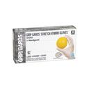 Raising Canes Clear Large Powder Free Stretch Hybrid Glove, 100 count - 10 per case