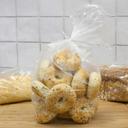 TuffGards Clear 0.75 Mil Disposable Food Storage Bag, 5.5 x 4.75 x 19 inch -- 1000 per case.