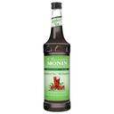 Monin Raspberry Tea Concentrate - 750 mL glass bottle, 12 bottles per case