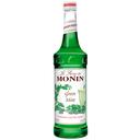Monin Glass Mint Green Flavor Syrup, 750 Milliliter -- 12 Case
