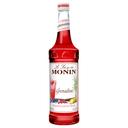 Monin Glass Grenadine Flavor Syrup, 750 Milliliter -- 12 Case
