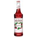 Monin Raspberry Flavor Syrup Glass, 750 Milliliter -- 12 Case