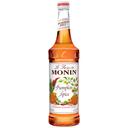 Monin Pumpkin Flavoured Spice Syrup, 750 Milliliter -- 12 per case.