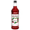 Monin Raspberry Flavor Syrup, 1 Liter -- 4 Case