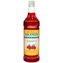 Monin O Free Raspberry Syrup, 1 Liter -- 4 per case.
