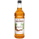 Monin Gingerbread Flavor Syrup Pet Plastic, 1 Liter -- 4 Case
