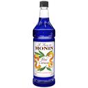 Monin Blue Curacao Flavor Syrup, 1 Liter -- 4 per case.