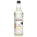 Monin White Chocolate Flavoured Syrup, 1 Liter -- 4 per case.