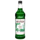 Monin Green Mint Syrup, l Liter -- 4 per case.