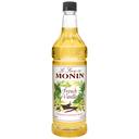 Monin French Vanilla Syrup, 1 Liter -- 4 per case.