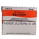 Monin Blender Ready Mango Fruit Smoothie Mix, 46 Ounce -- 6 per case.
