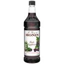 Monin Black Raspberry Syrup, 1 Liter -- 4 per case.